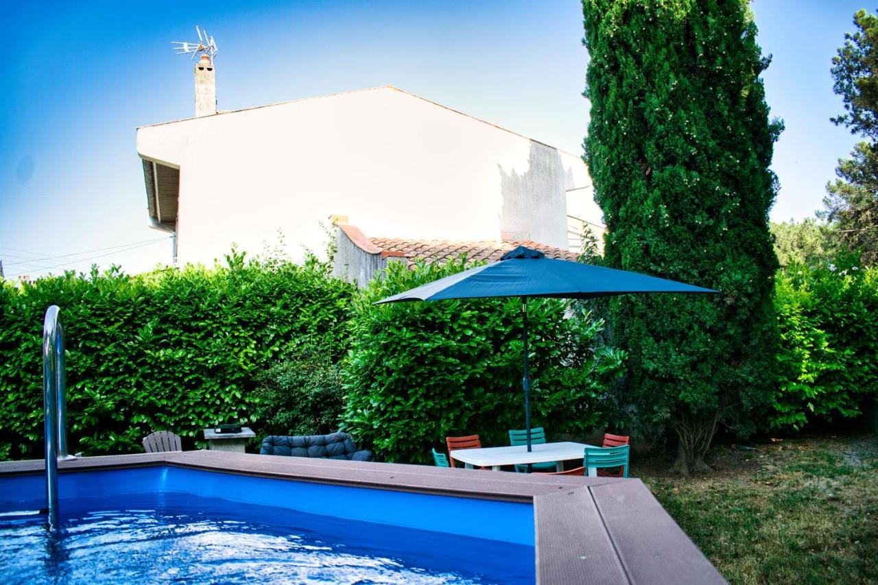 Agreable Maison 3 Chambres Avec Piscine Каркасон Екстериор снимка